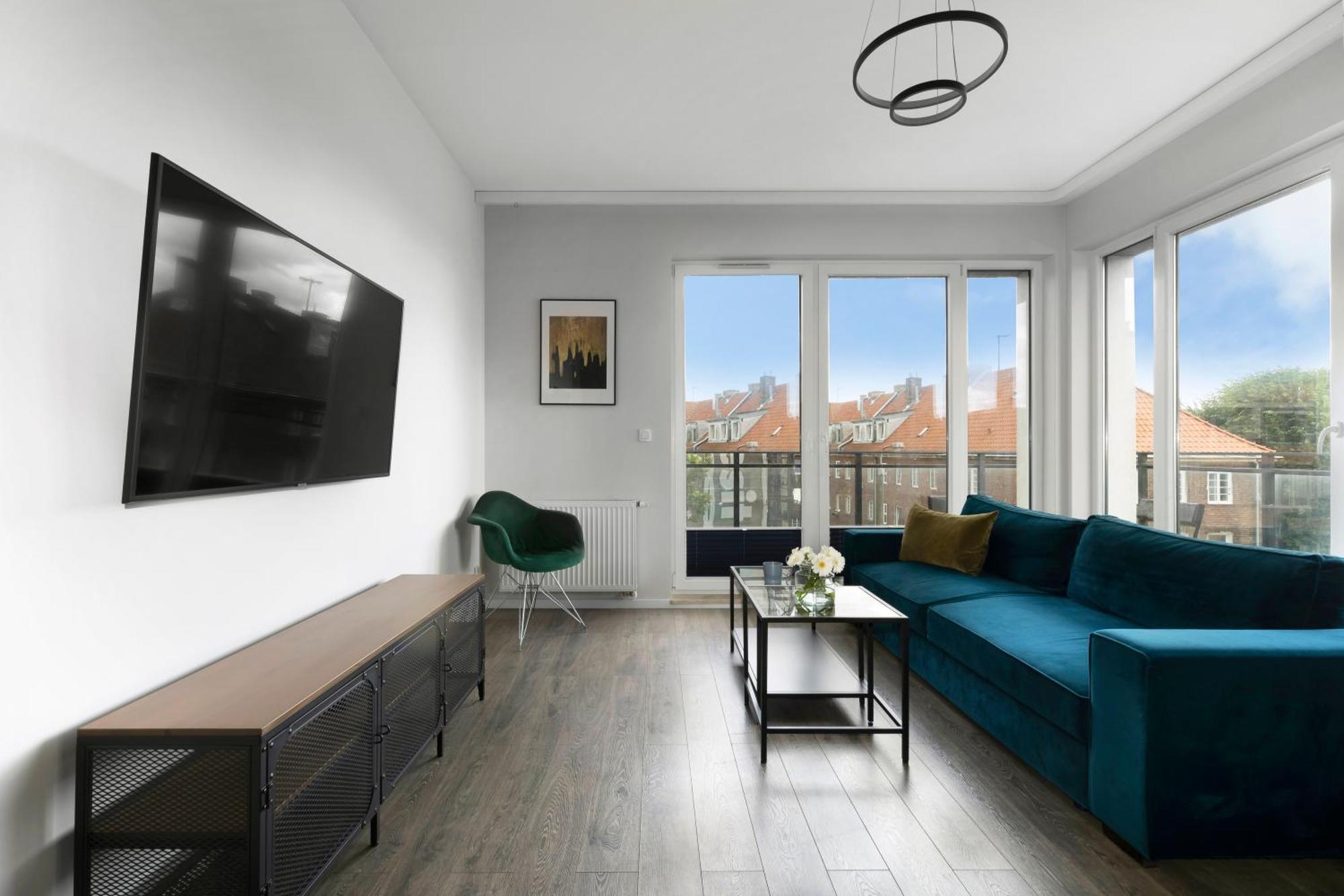 Blue Raven Downtown Apartments Danzica Esterno foto